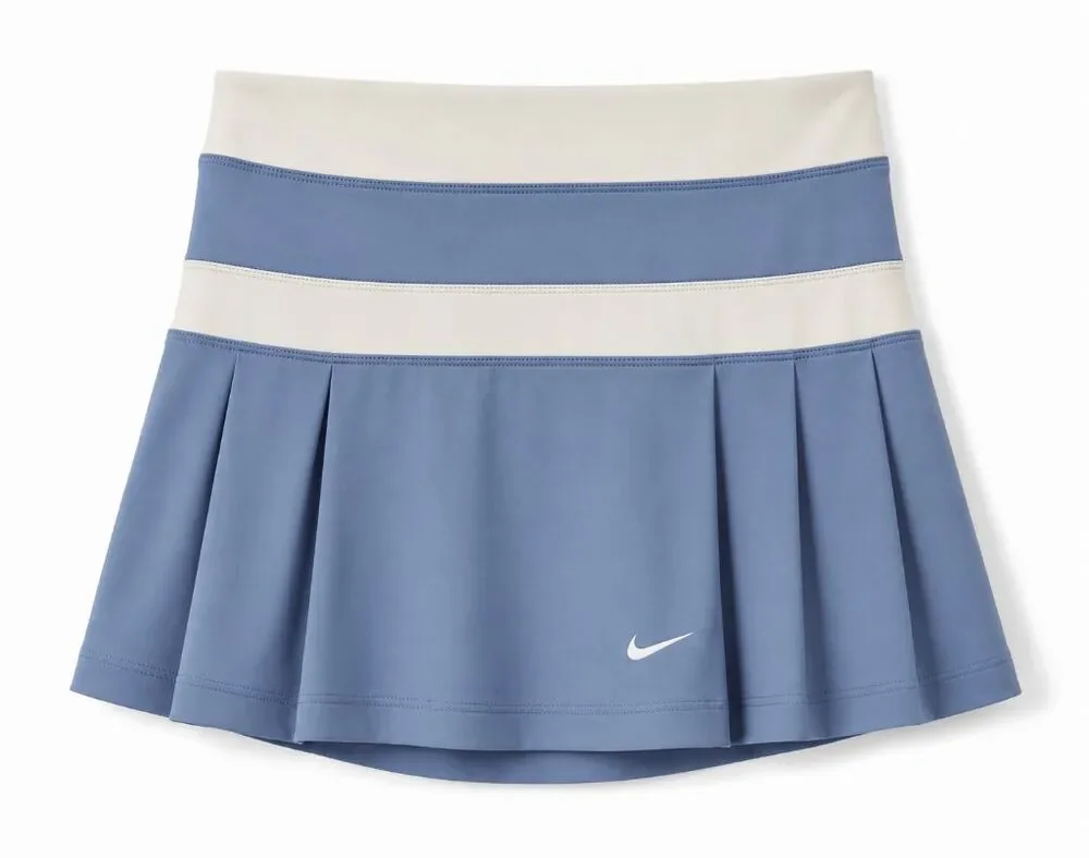 NIKE Pleated Blue/White Tennis Skirt Size XS